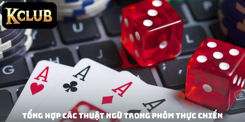 Tổng hợp các thuật ngữ trong Phỏm thực chiến